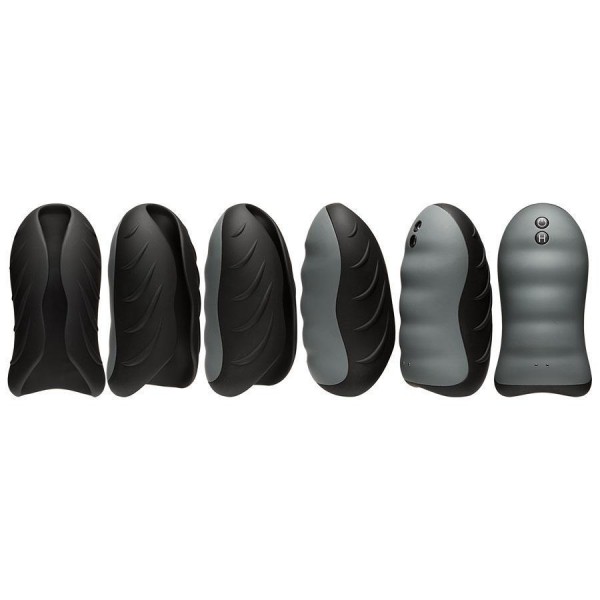 Vibrating & Warming Handheld Silicone Male Masturbator by Optimale