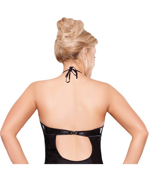 Exposed merry widow and g-string queen size