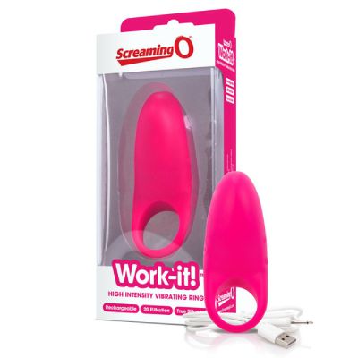 Screaming O Work It Charged Ring Cock Ring