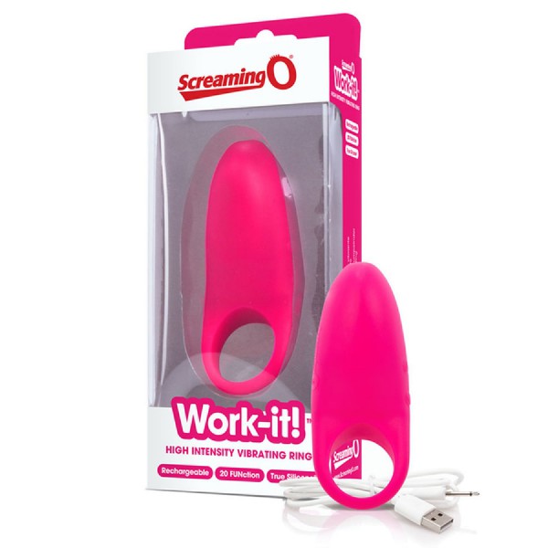 Screaming O Work-It! Charged Ring Cock Ring