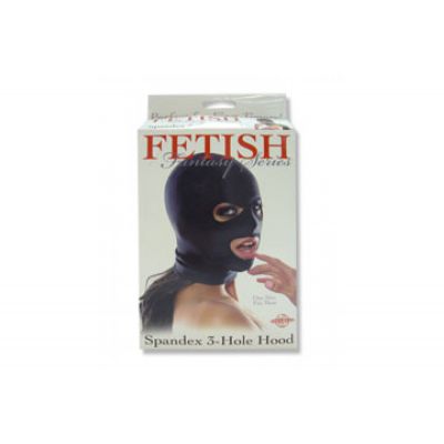 Fetish Fantasy Series Spandex 3 Hole Hood
