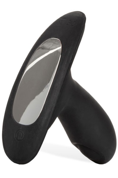 California Exotic Pulsing & Vibrating 4.5" Butt Plug with Wristband Remote