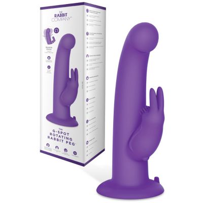 The Rabbit Company G Spot Rotating 8 3 Rabbit Peg Vibrator