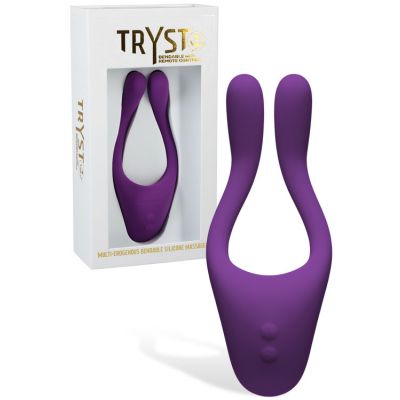 Doc Johnson Tryst 2 Bendable 5 75 Couples Vibrator With Remote