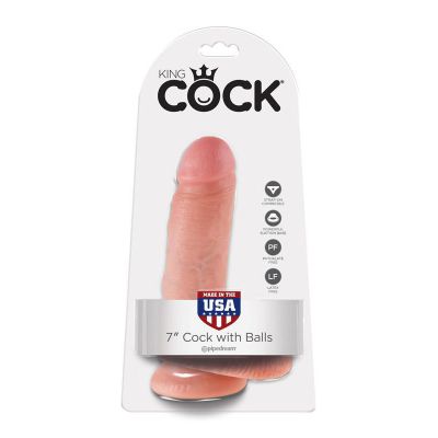 King Cock 7 in Cock With Balls