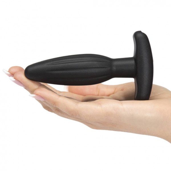 ElectraStim Bi-Polar Electrosex Silicone Noir Rocker Small Butt Plug