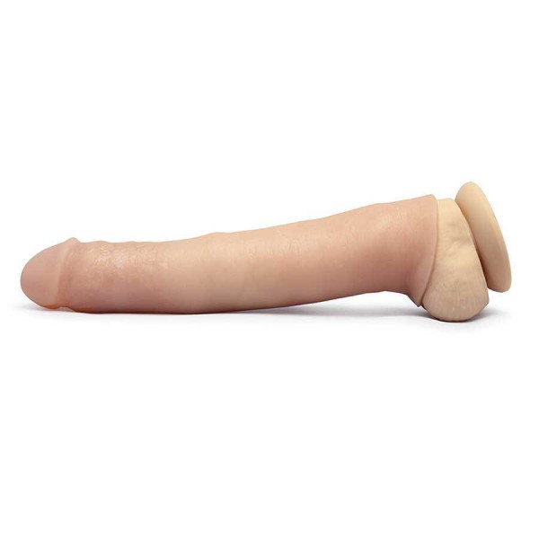 Hollow Penis Extension Sleeve 7 Inch Tan Strap On Cock Sheath