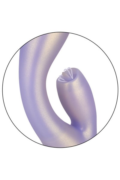 California Exotic G-Kiss 7.5" Rabbit Vibrator With Flickering Tongue