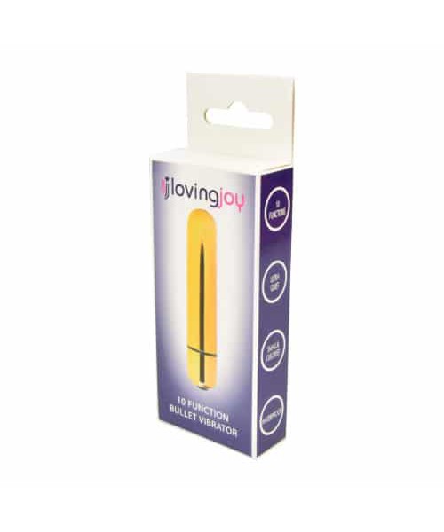 Loving Joy 10 Function Gold Bullet Vibrator