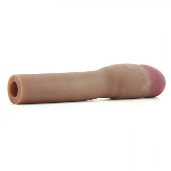 CyberSkin 4" Xtra Thick Penis Extension - Cinnamon