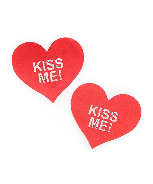 Kiss me heart pasties