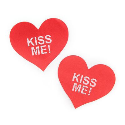 Kiss me heart pasties