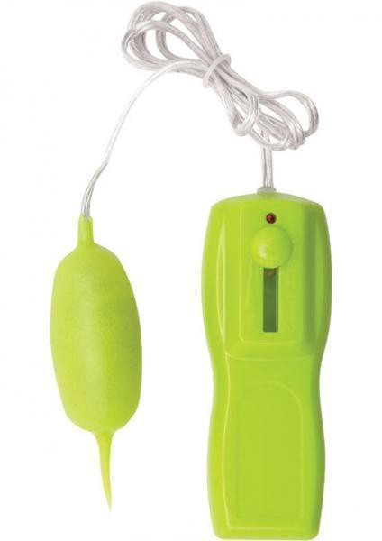 Glow-in-the-Dark Vibrating Bullet with Clit Flicker Tip