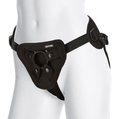 Corset harness with plug