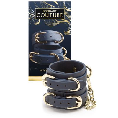 nsnovelties Bondage Couture Vegan Leather Wrist Cuffs