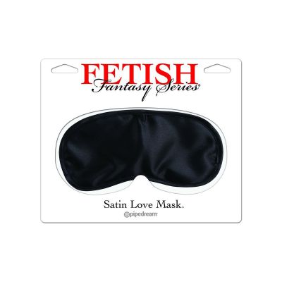 Fetish Fantasy Satin Love Mask Black