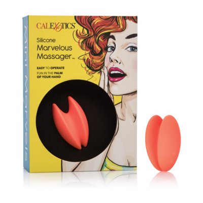 CalExotics Mini Marvels Silicone Marvelous Massager Orange