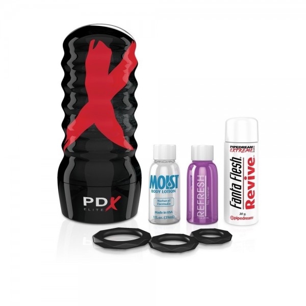 PDX ELITE AIR TIGHT ORAL STROKER