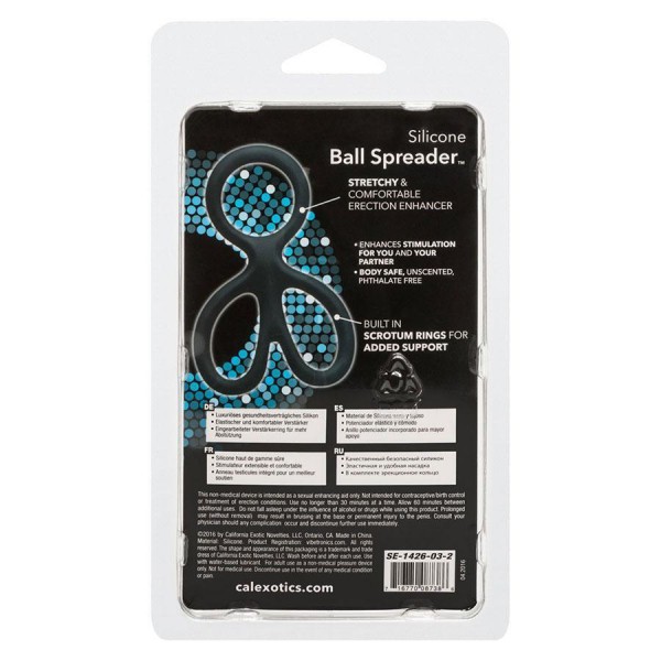 Ball Spreader | Silicone Cock and Ball Spreading Ring by Cal Exotics