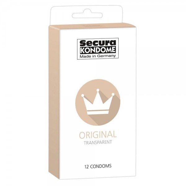 Secura Kondome Original Transparent x12 Condoms