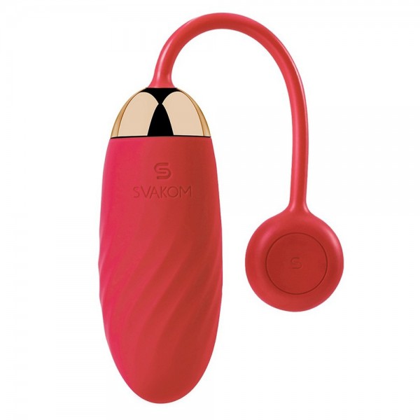 Svakom Ella Ribbed Silicone Bullet with App
