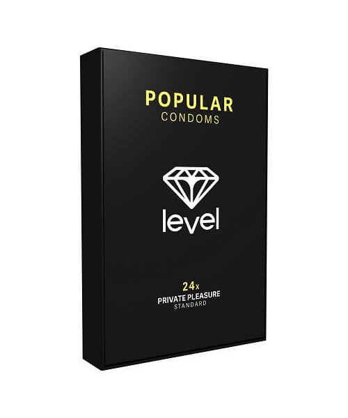 Level Popular Condoms 24 Pack