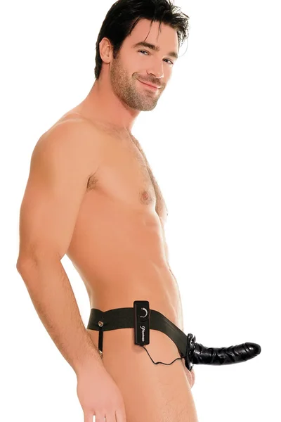 Pipedream 6" Hollow Vibrating Strap-On — image 7 of 7