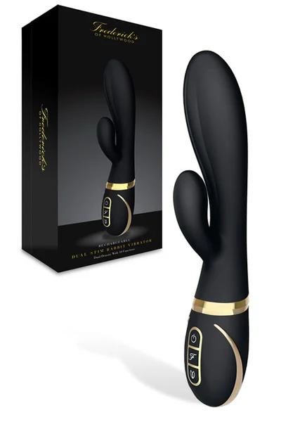 Frederick's of Hollywood Rechargeable Silicone 8.5" Rabbit Vibrator — image 5 of 8