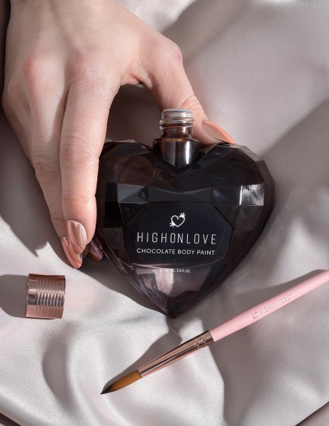 High On Love Dark Chocolate Body Paint