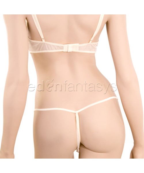 Iridescence bra and thong