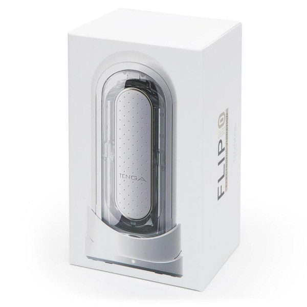 Tenga Flip Zero EV |  Electronic Vibrating Realistic Male Masturbator White