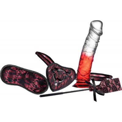 lusty Heart Deluxe Cow Girl Kit Red