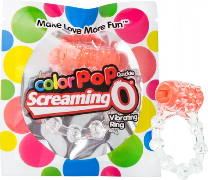 ColorPoP Quickie Screaming O Vibrating Cock Ring