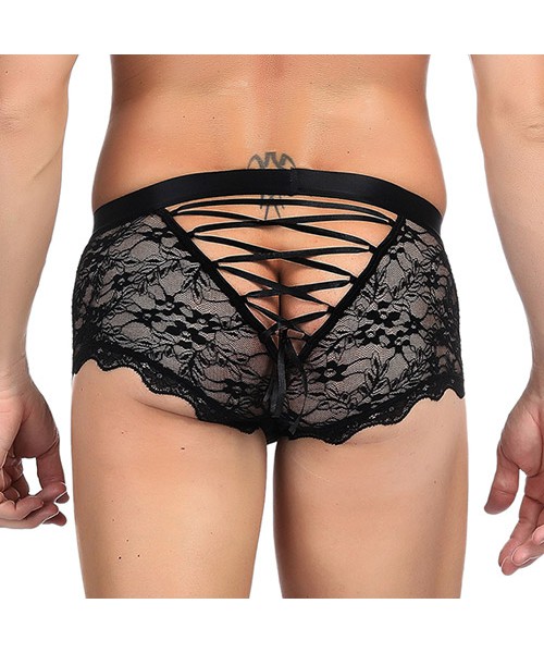Lace male briefs