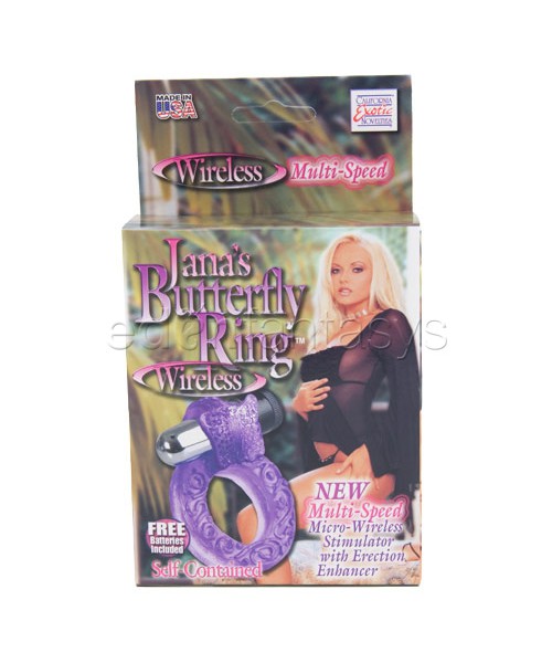 Jana's butterfly ring