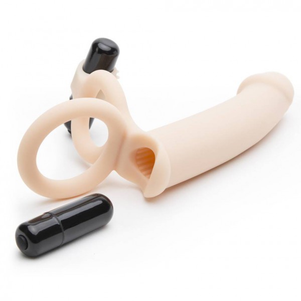 Lovehoney Double Fun Vibrating Double Penetration Strap-On