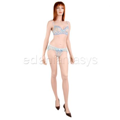 Pastel underwire bra and flirt panty