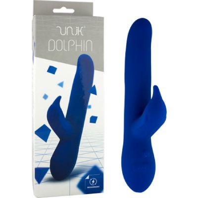 Unik Dolphin Rechargeable Vibe Blue