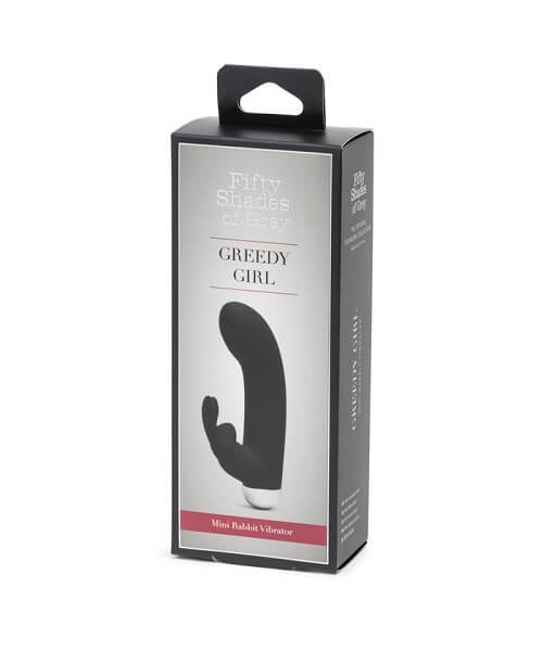 Fifty Shades Greedy Girl 5.5" Mini Rabbit Vibrator