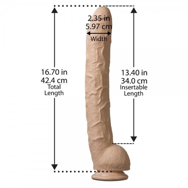 Doc Johnson Dick Rambone 17 Inch Cock