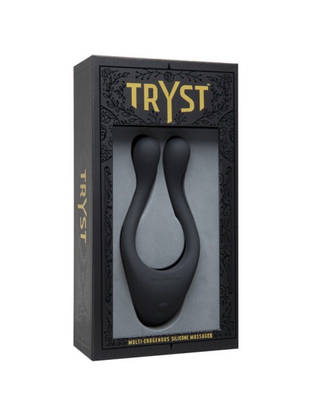 Doc Johnson Tryst Vibrating Silicone Massager & Couples Ring