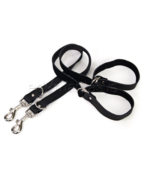 Leather tethercuffs