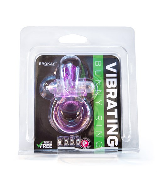 Bunny vibrating cock ring