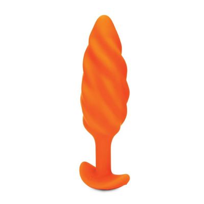B Vibe Swirl Textured Butt Plug Medium