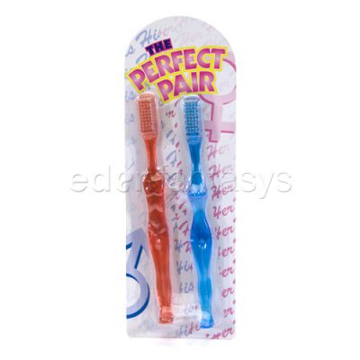 Perfect pair toothbrush