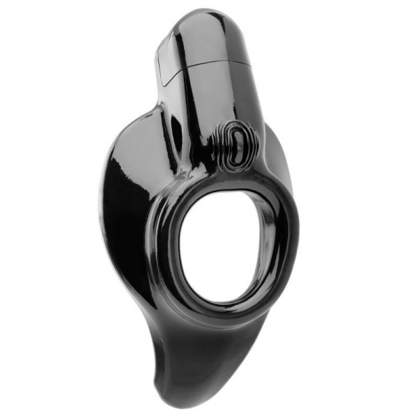 Perfect Fit Cock Armour Buzz Black Vibrating Cock Ring