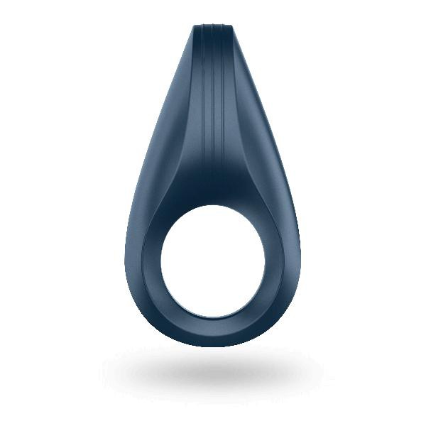 Satisfyer 3" Vibrating Silicone Cock Ring with Stimulating Nub