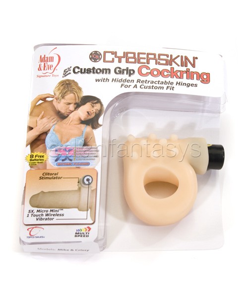 Custom grip cock ring
