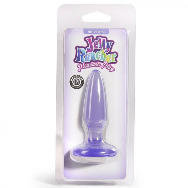 Jelly Rancher Pleasure Beginner's Butt Plug with Suction Cup 3 Inch