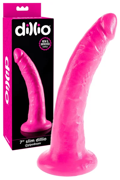 Pipedream Classic shaped 7" Slim Dildo with Suction Cup — image 7 of 10